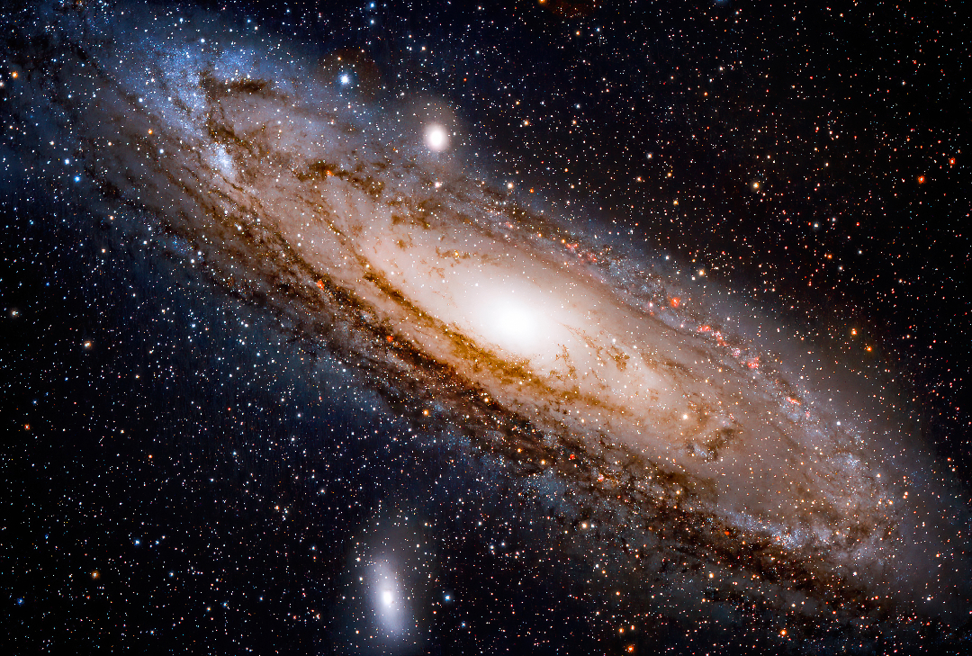 The Andromeda galaxy